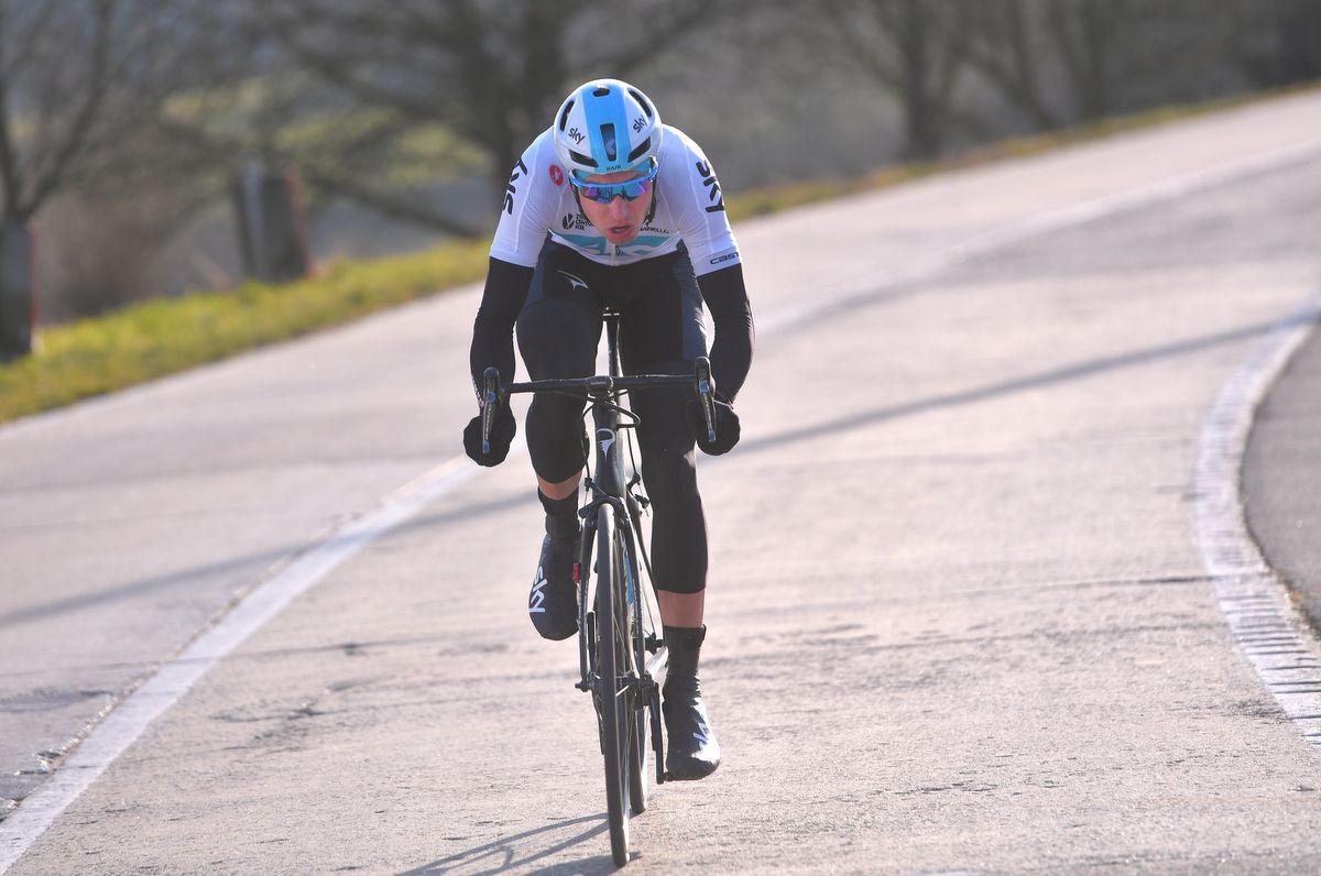 Łukasz Wiśniowski (Team Sky) on the move