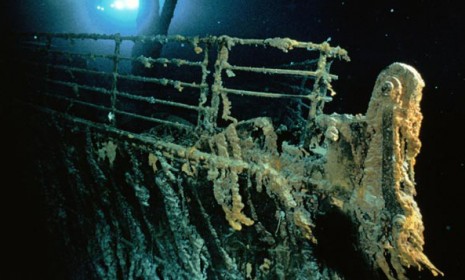 human remains found in titanic