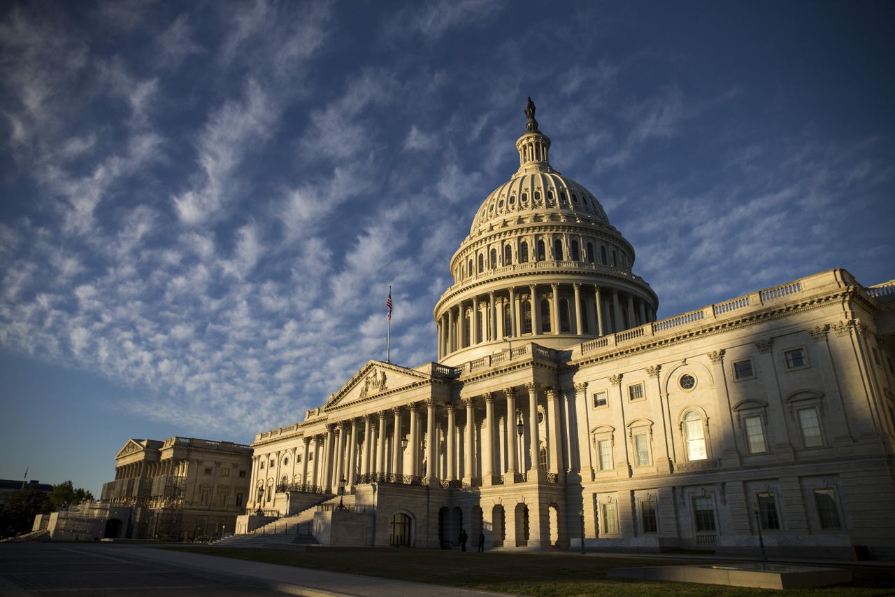 The U.S. Capitol building.