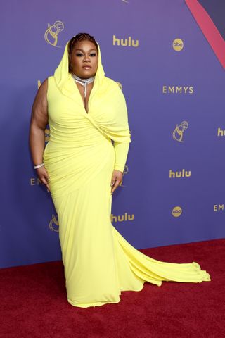 Da'Vine Joy Randolph attends the 76th Primetime Emmy Awards at Peacock Theater on September 15, 2024 in Los Angeles, California.