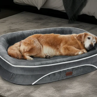 Ophanie Luxury Sofa Orthopedic Dog Bed | 41% off at WalmartWas $68.00 Now $35.99