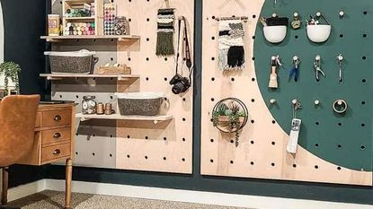 giant DIY pegboard