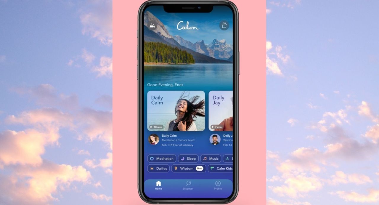 Calm app interface, Calm app review