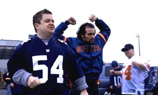 patton oswalt at a giants game in the movie big fan