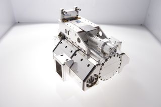 The first Robotic External Leak Locator as seen before launch in 2015.