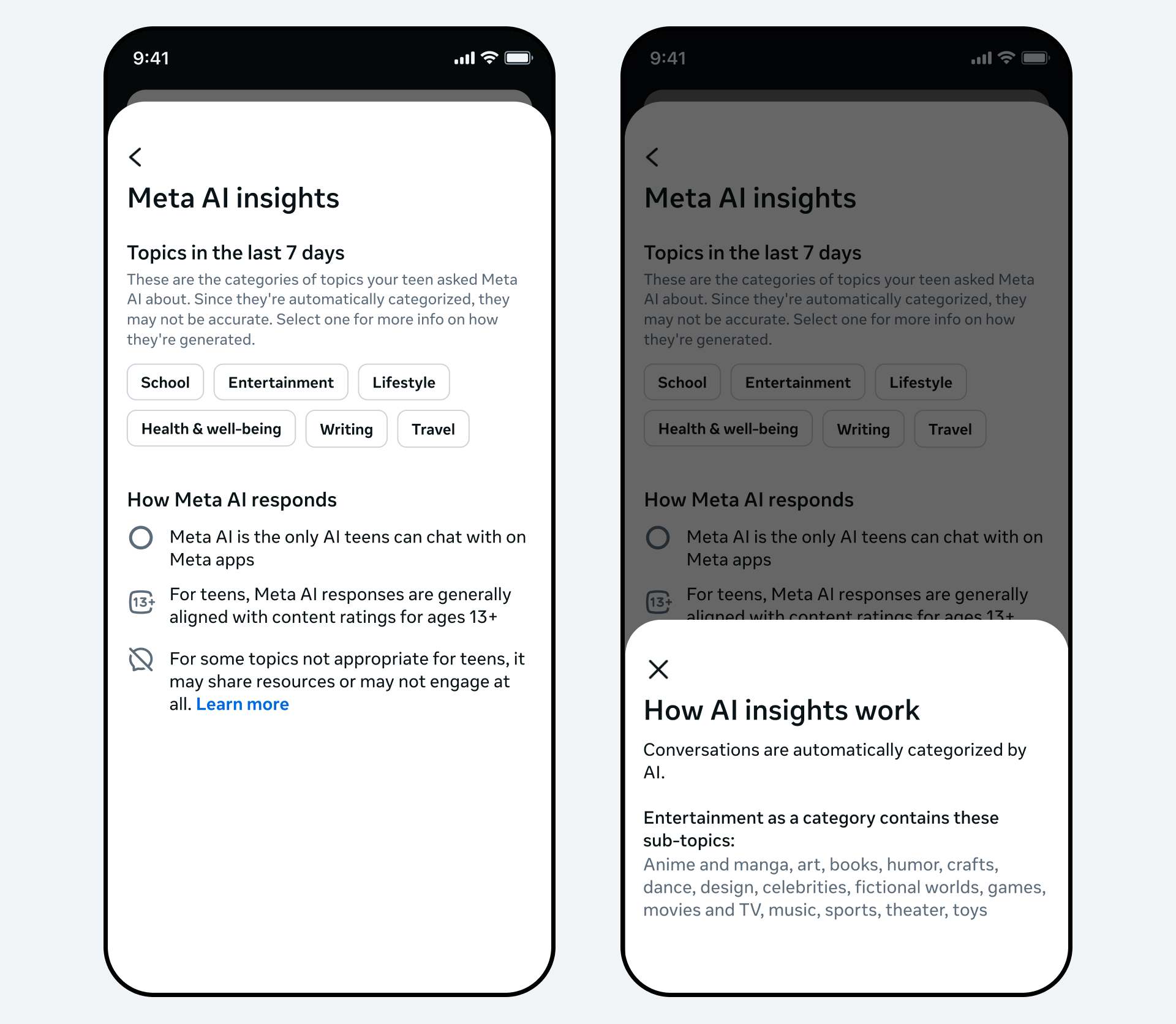 Meta AI Chat Insights for Parents