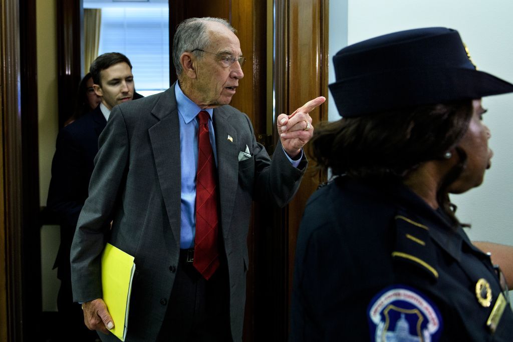 Judiciary Committee Chairman Chuck Grassley