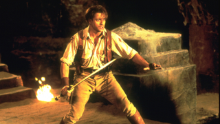 Brendan Fraser as Rick O'Connell in The Mummy 1999