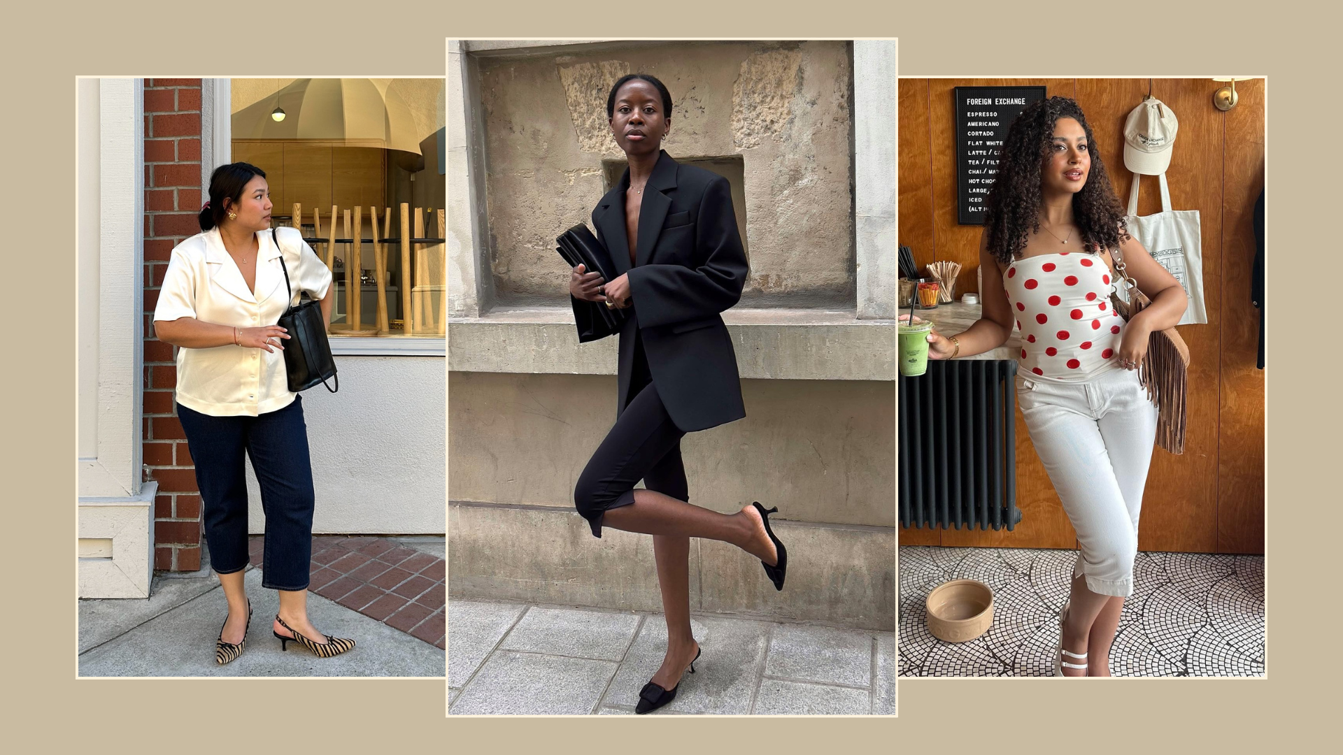 An image of the best capri pants for petites. 