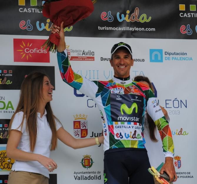 Ruben Plaza takes home the overall leader's jersey