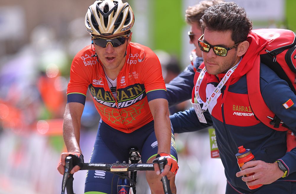 Domenico Pozzovivo (Bahrain-Merida) fifth on stage 2