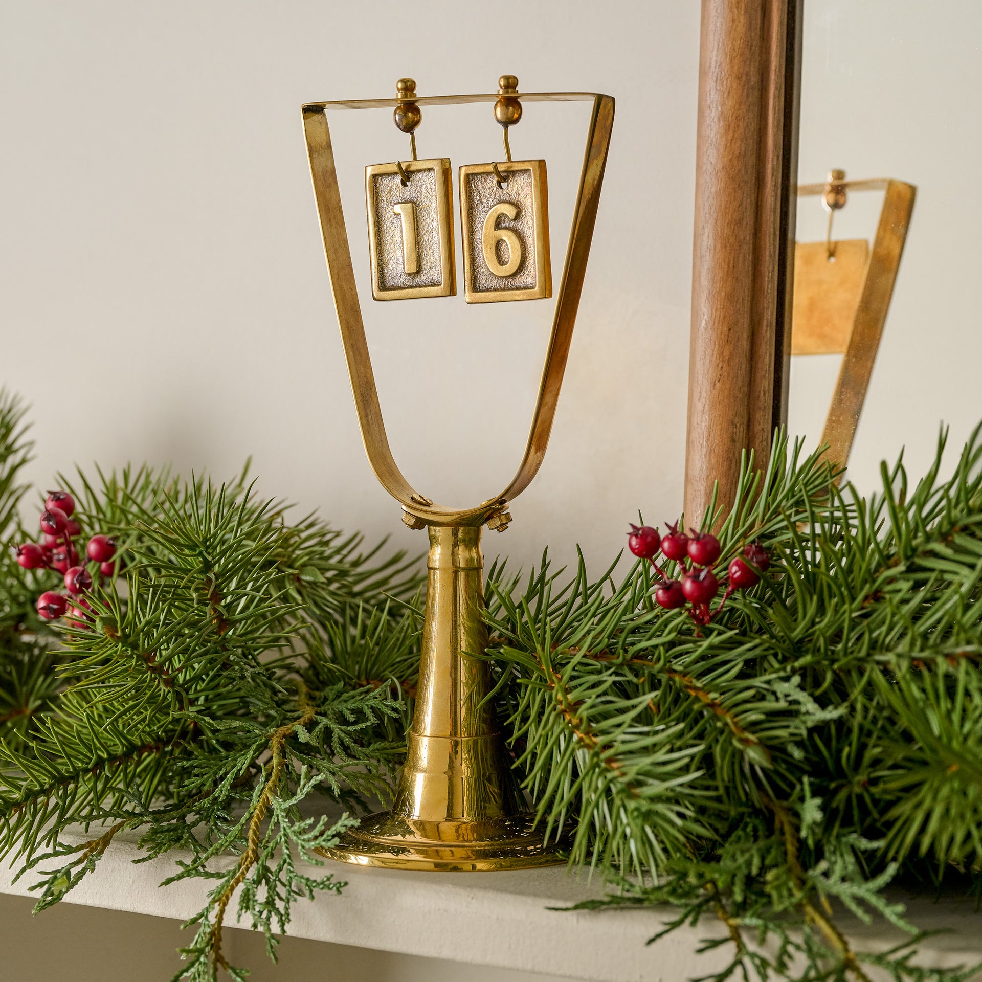 Solid Brass Countdown to Christmas