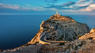 Lighthouse of Cap de Formentor Mallorca Spain around Sunset