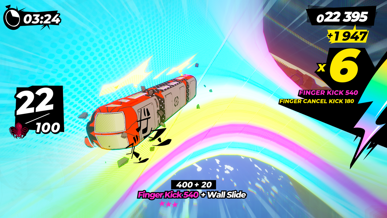 Denshattack, train arcade action game