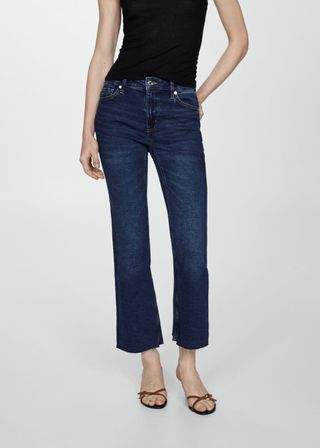 Crop Flared Jeans - Women