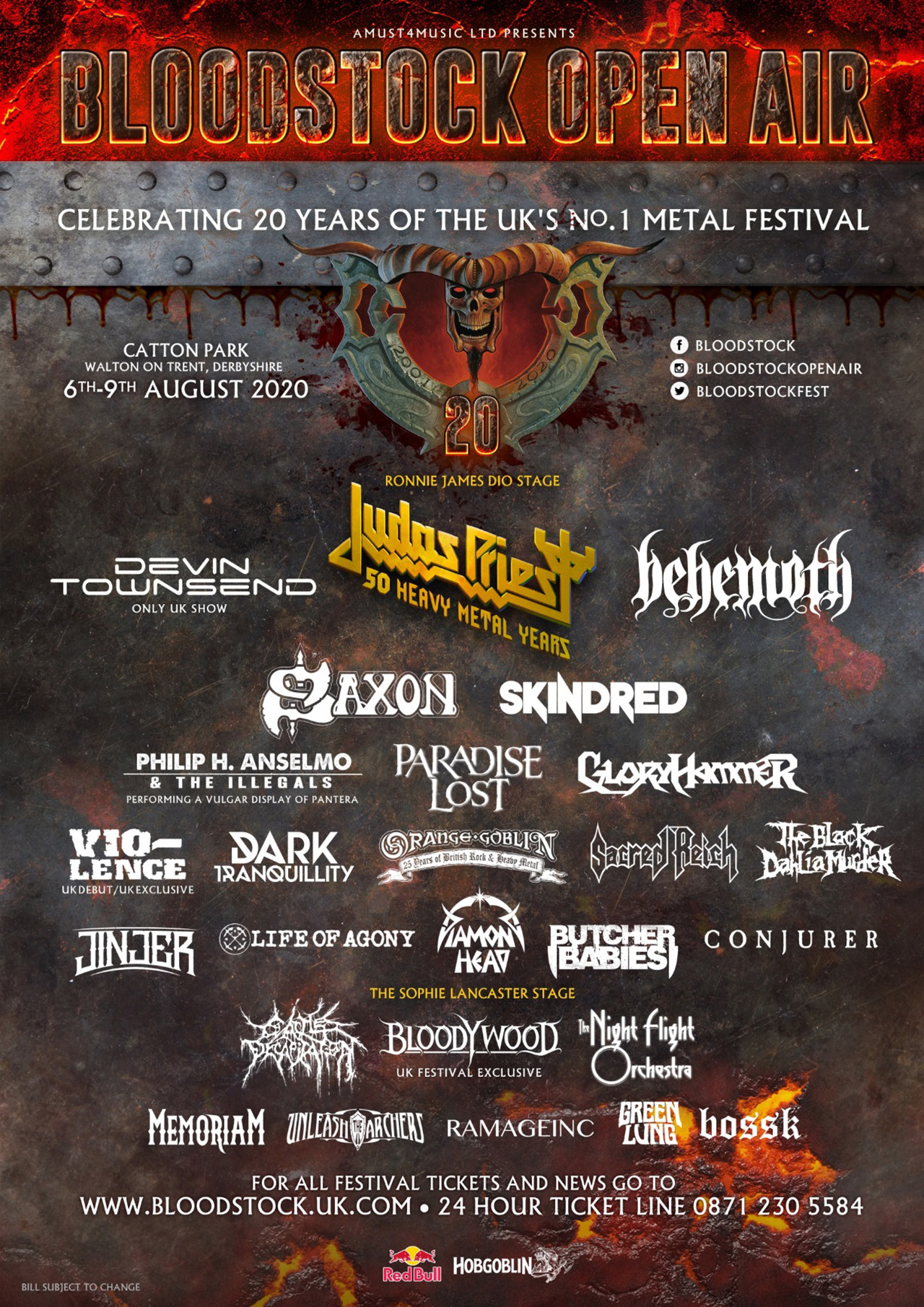 Saxon, Orange Goblin and more confirmed for Bloodstock 2020 | Louder