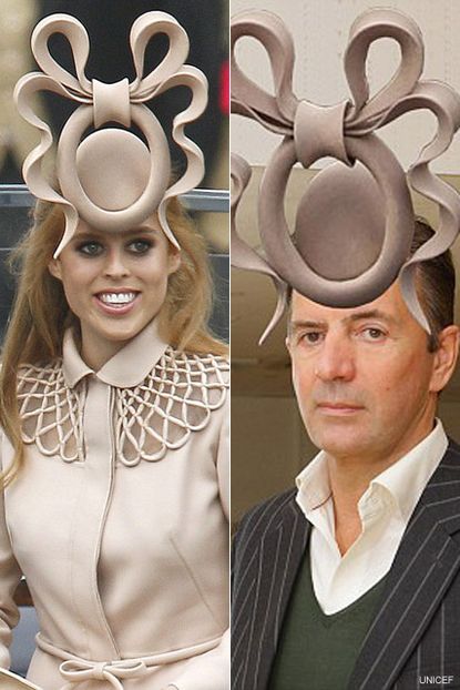 Princess Beatrice - Dragon Duncan Bannatyne bids for Princess Bea's royal wedding hat - Princess Beatrice hat - Dragon Duncan Bannatyne bids for Princess Beatrice royal wedding hat - Hat - Dunan Bannatyne - Marie Claire - Marie Claire UK