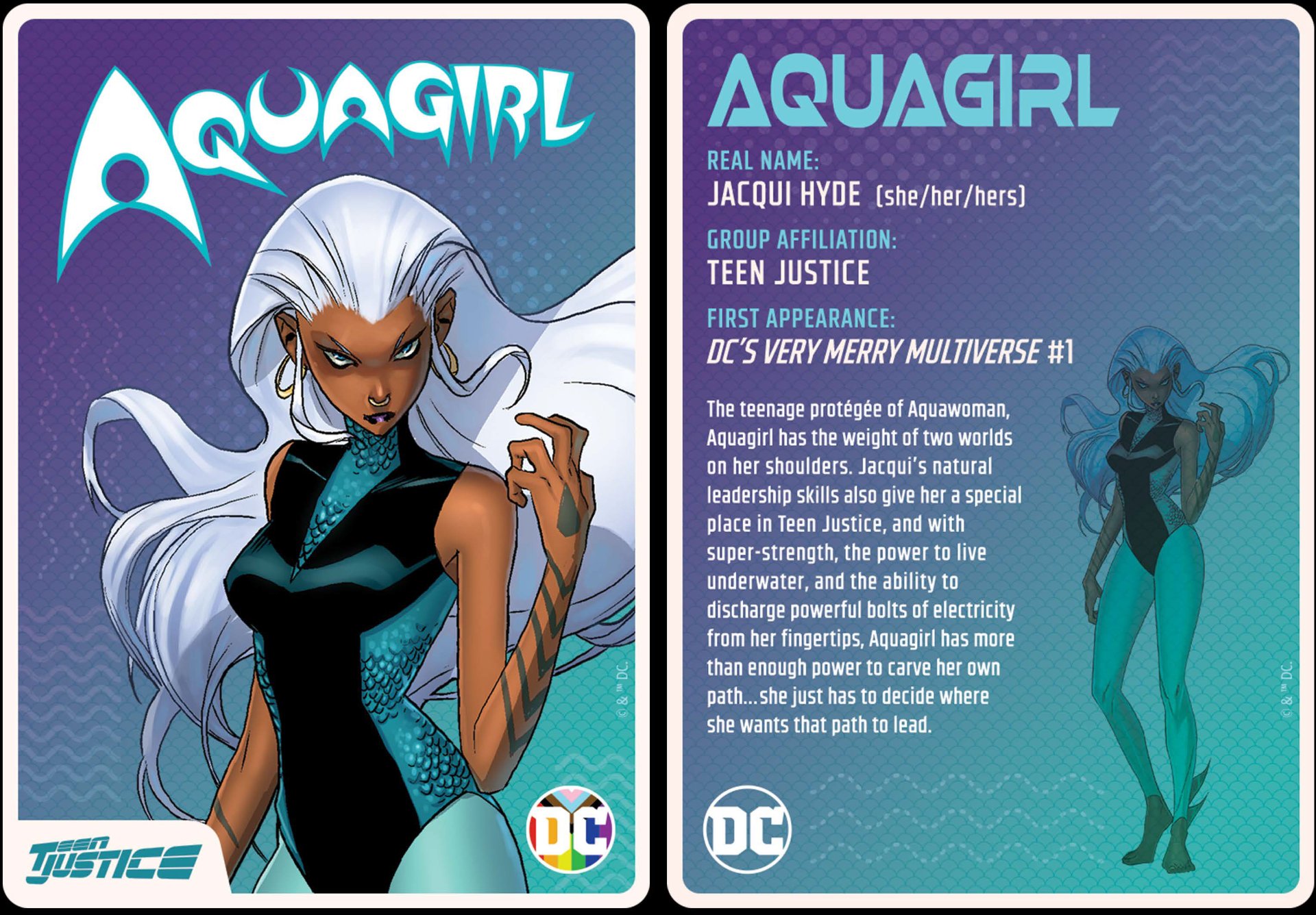 Aquagirl (Jacqui Hyde) – She/She in Multiversity: Teen Justice