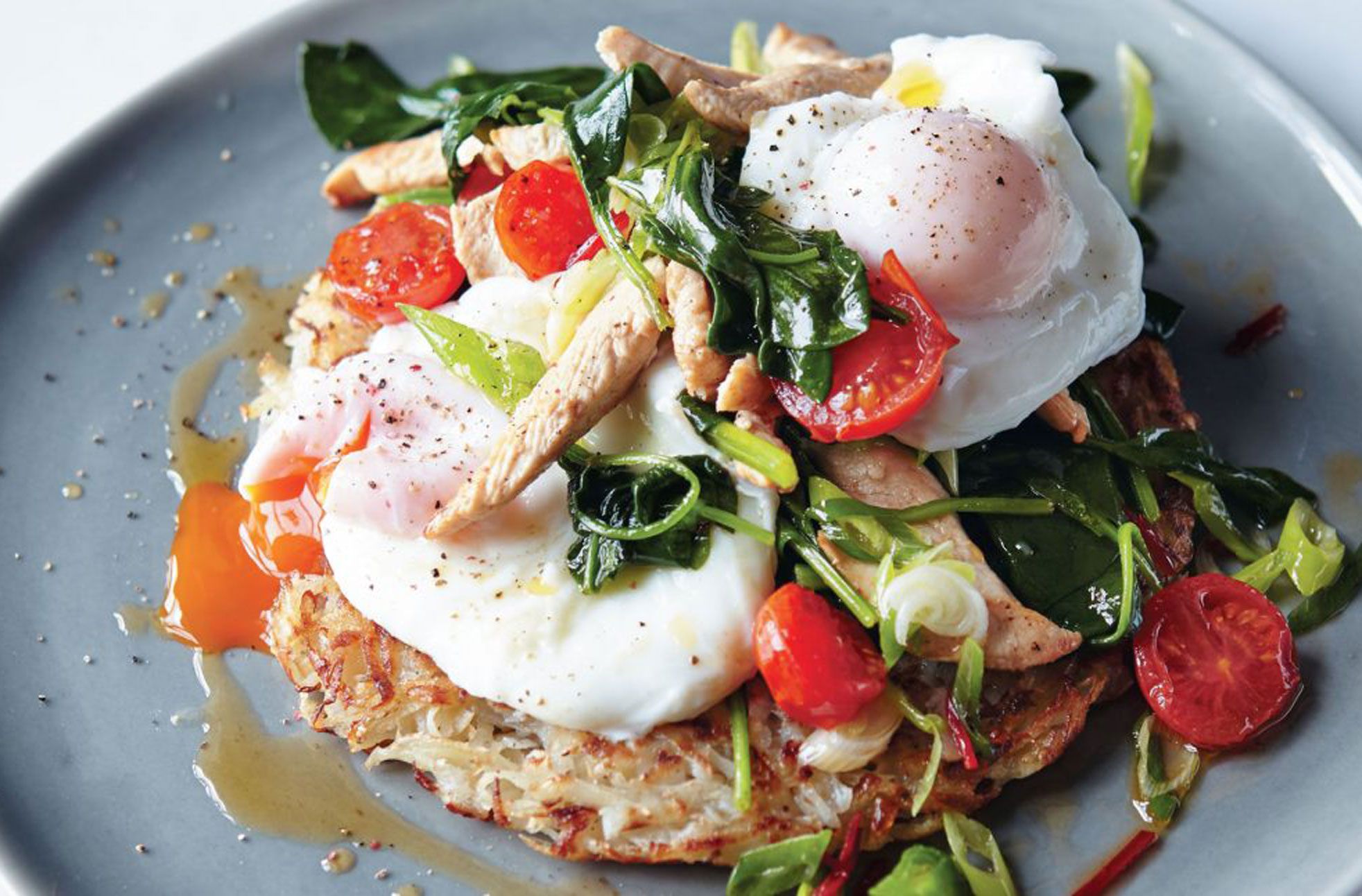 Lean in 15 chicken with hash browns recipe