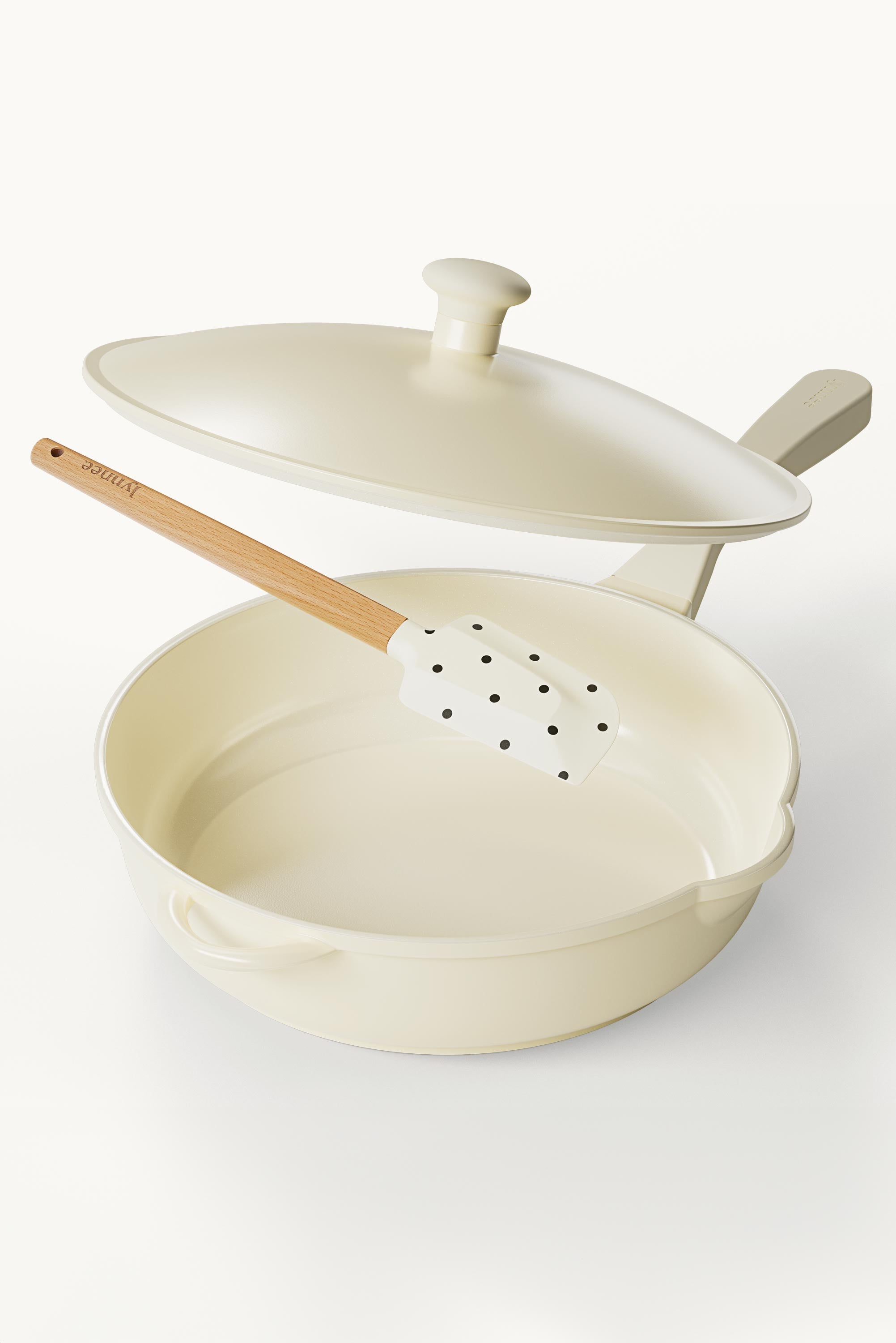 11&quot; Fry Pan X for Love &amp;amp; Lemons &amp;mdash; Ivory