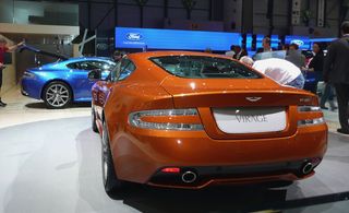 Backside of Aston Martin Virage