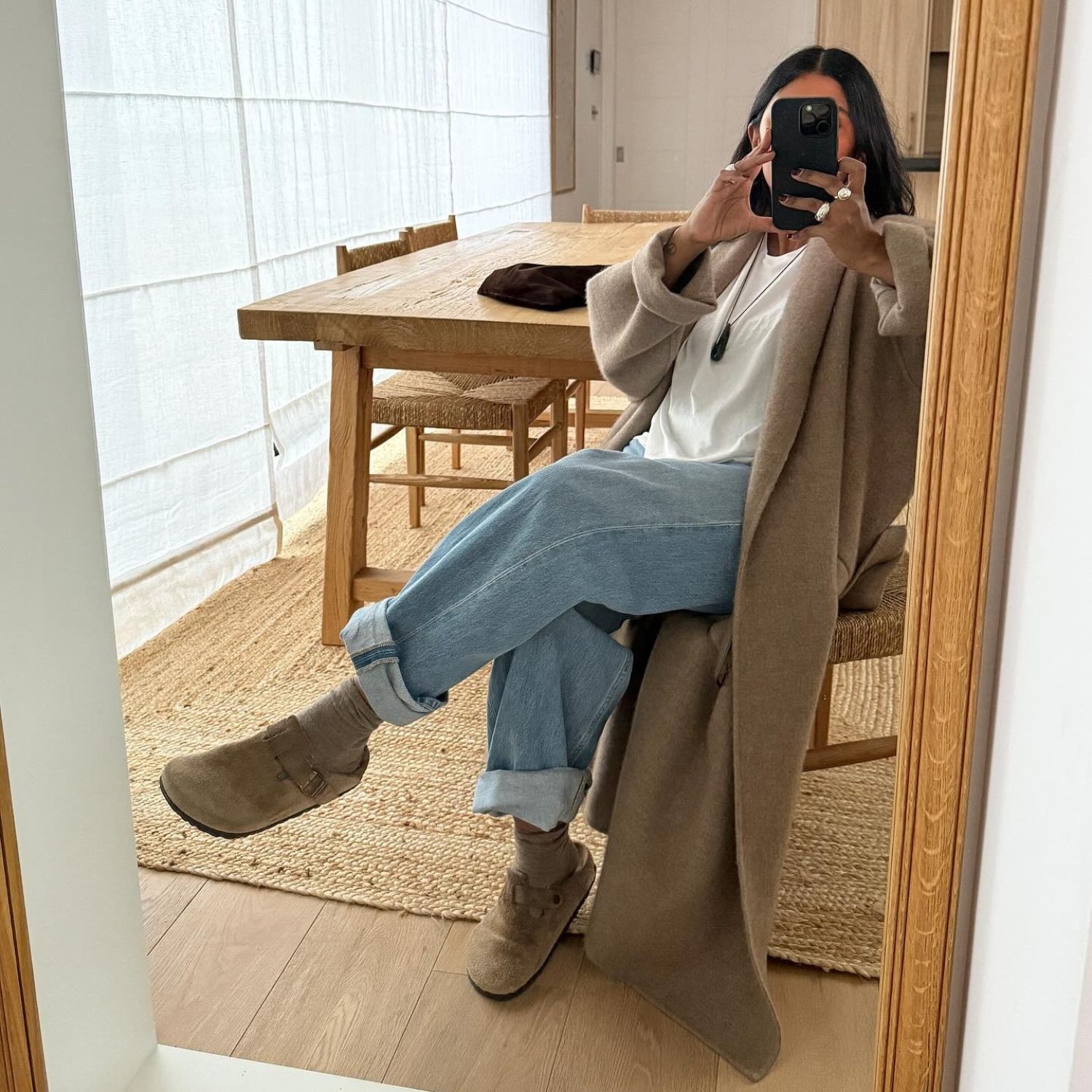 @monikh wearing the best clogs of spring 2026 