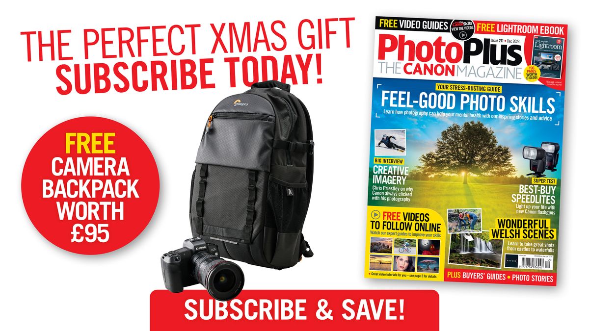 Image for New Christmas subs offer with PhotoPlus: The Canon Magazine - FREE bag worth £95!