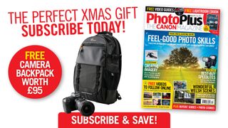 Image for PhotoPlus: The Canon Magazine Dec issue out now! FREE camera backpack with early Xmas subs offer