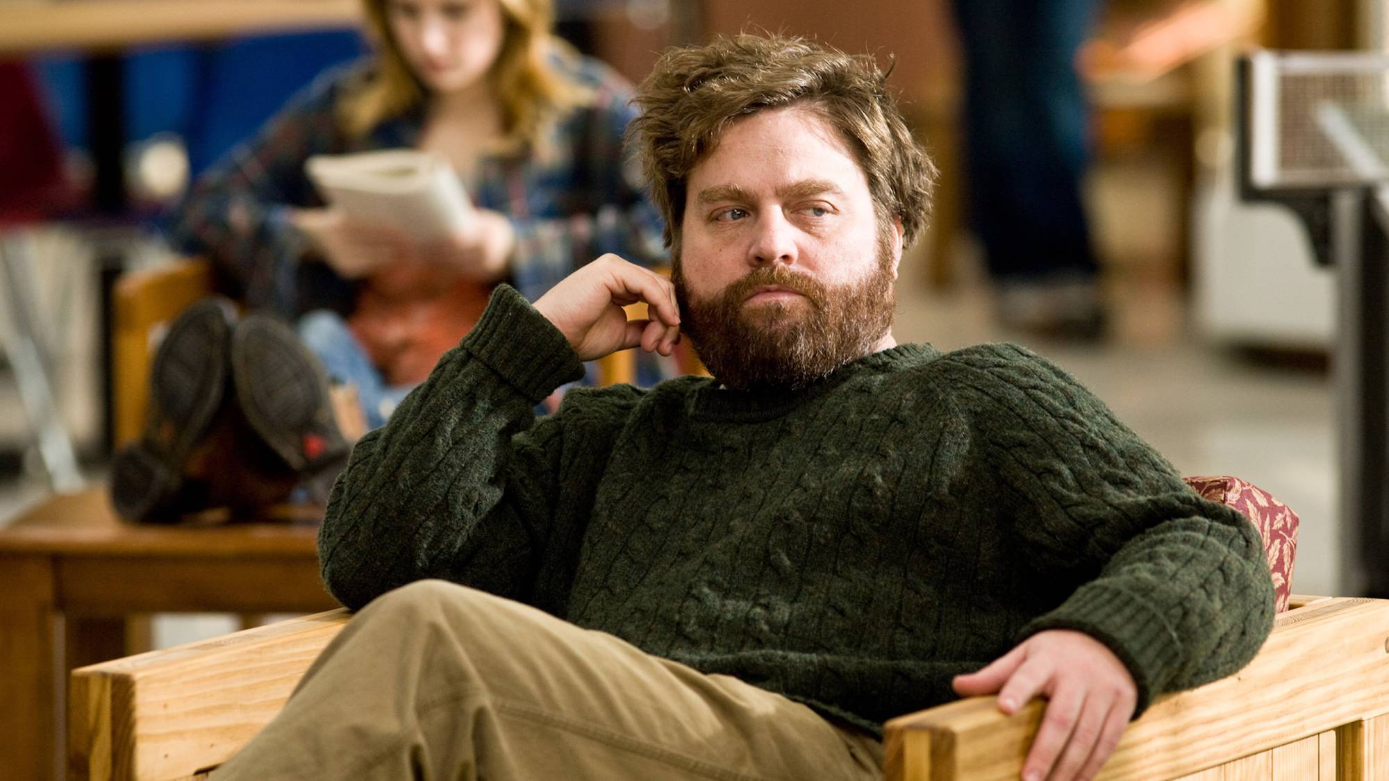 (L-R) Zach Galifianakis as Bobby in "It's Kind of a Funny Story"