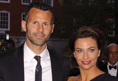 Ryan Giggs and his wife Stacey