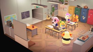 Building a school in Animal Crossing: New Horizons
