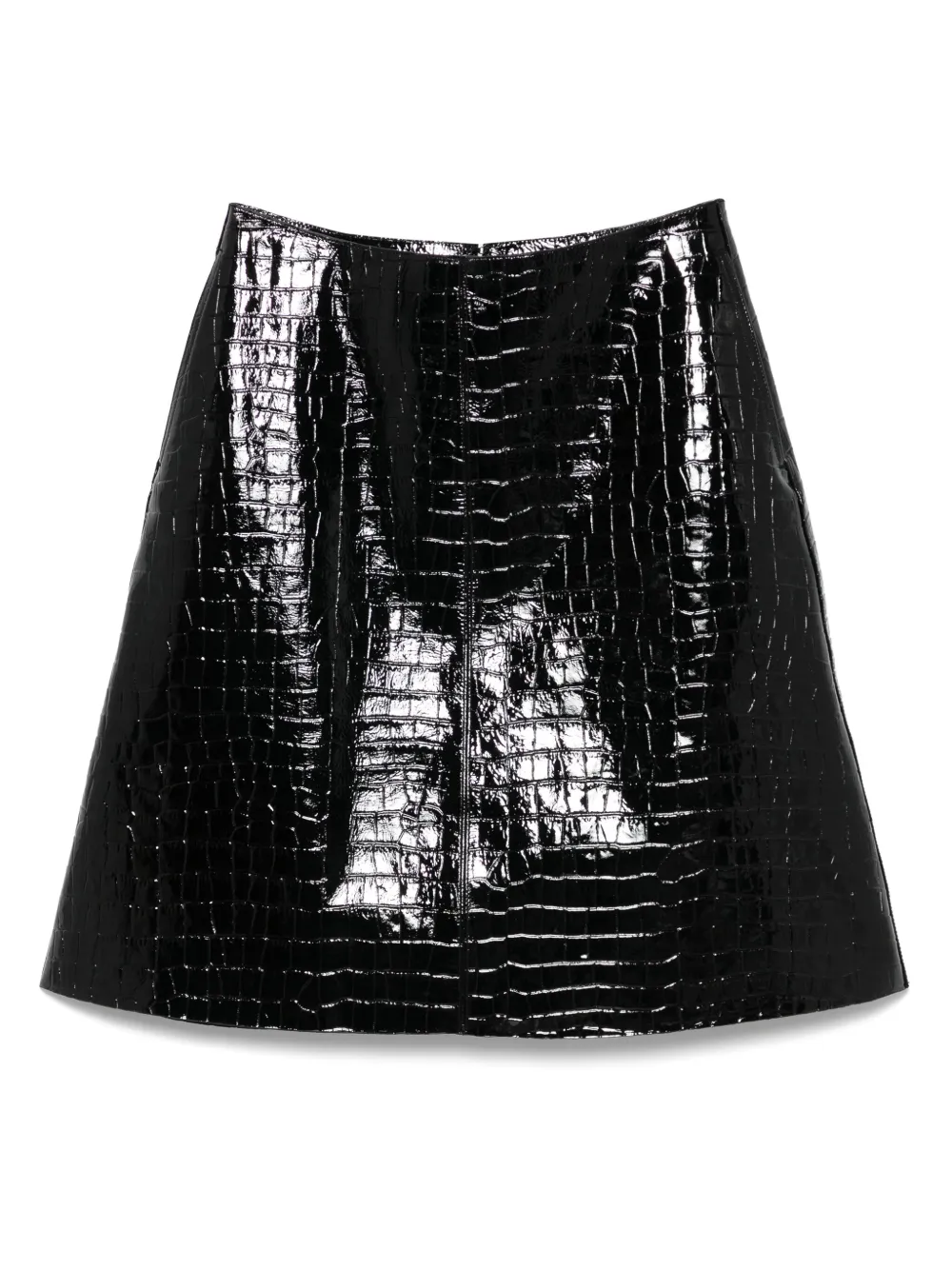 Toteme Crocodile-Embossed Skirt | 38