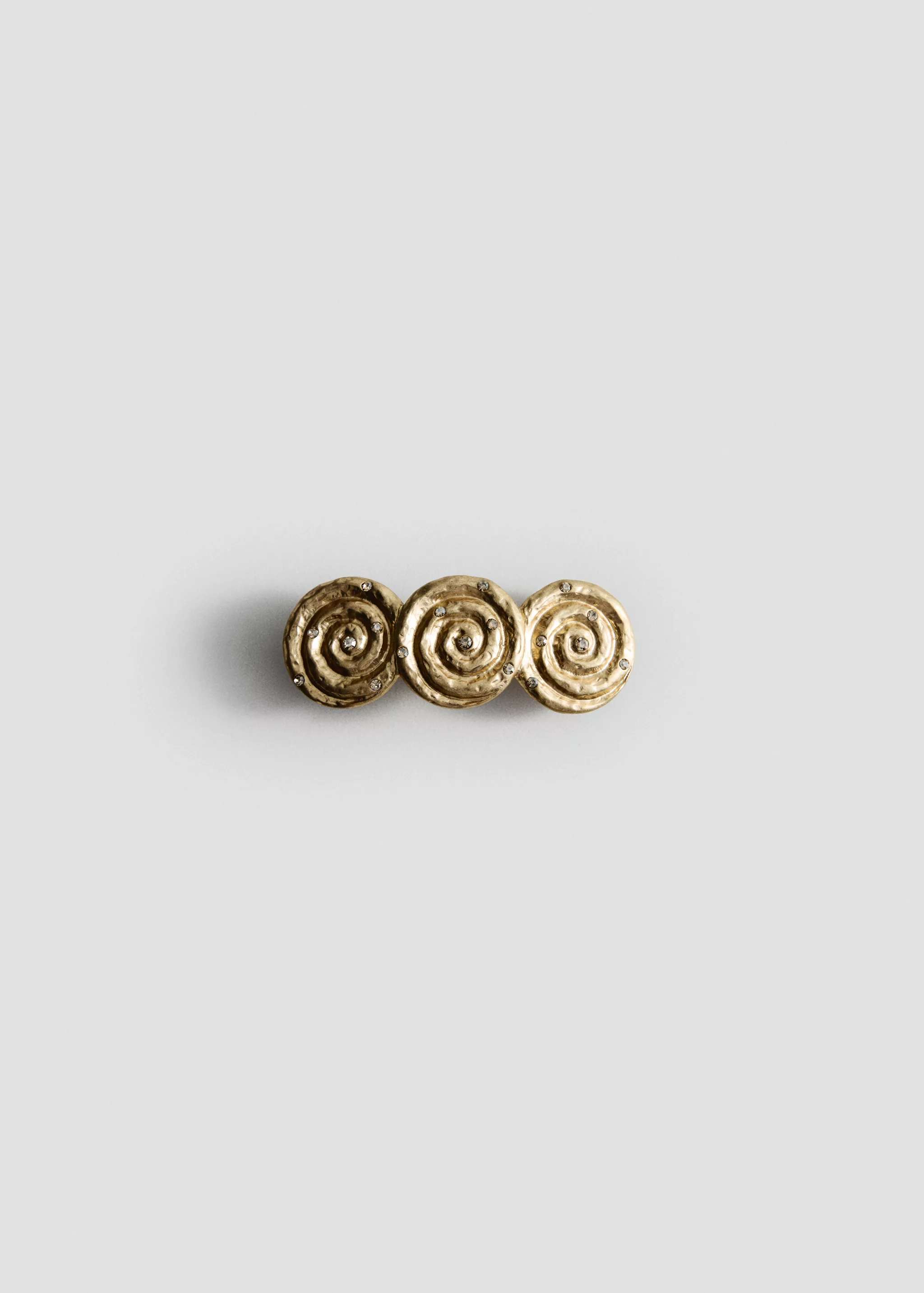 Metal Spiral Hair Slide - Women | Mango United Kingdom