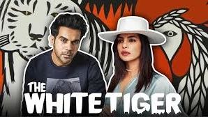 Still from the film The White Tiger