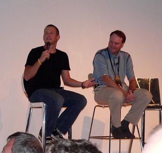 Lance Armstrong and Trek CEO John Burke launch the company's