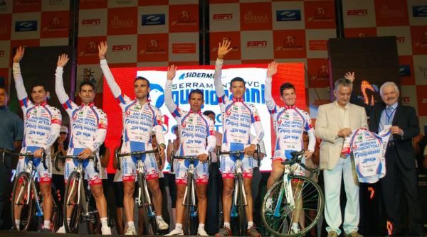 The Androni team is presented in San Luis