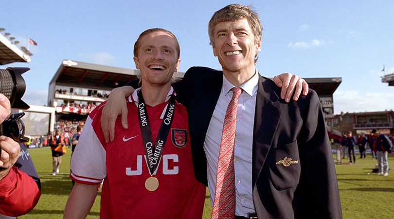 Emmanuel Petit, Arsene Wenger