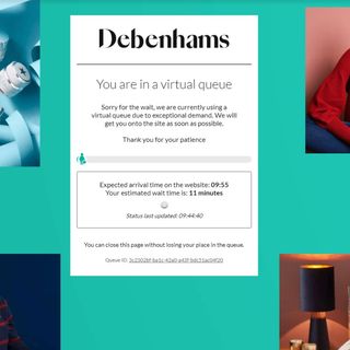 Debenhams closing down sale leaflet