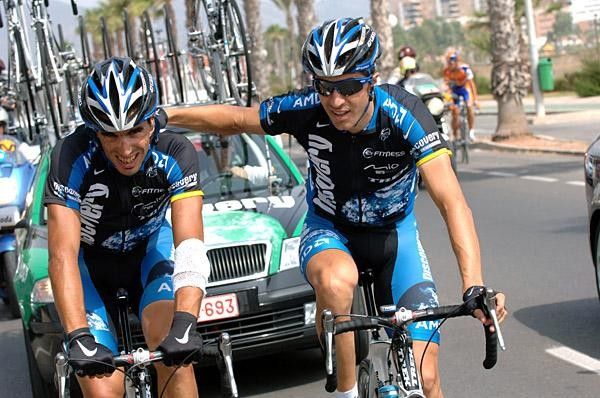 Egoi Martinez gets help from Chechu Rubiera