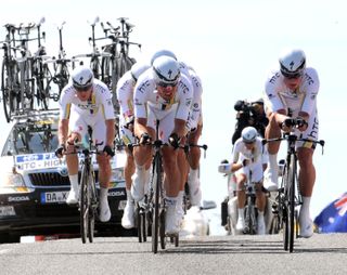 Mark Cavendish and HTC-Highroad, Tour de France 2011, stage two