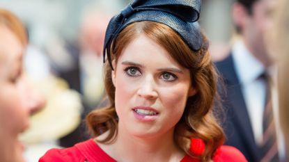 Princess Eugenie returns to work after welcoming Ernest. Seen here she attends a lunch after the National Service of Thanksgiving 