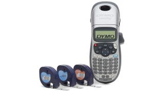 Product shot of the Dymo LetraTag LT-100H, one of the best label makers