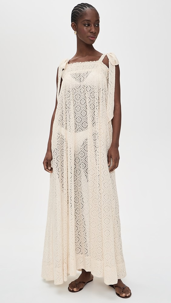 Coniglio Palm Beach Elastic Convertible Maxi Dress