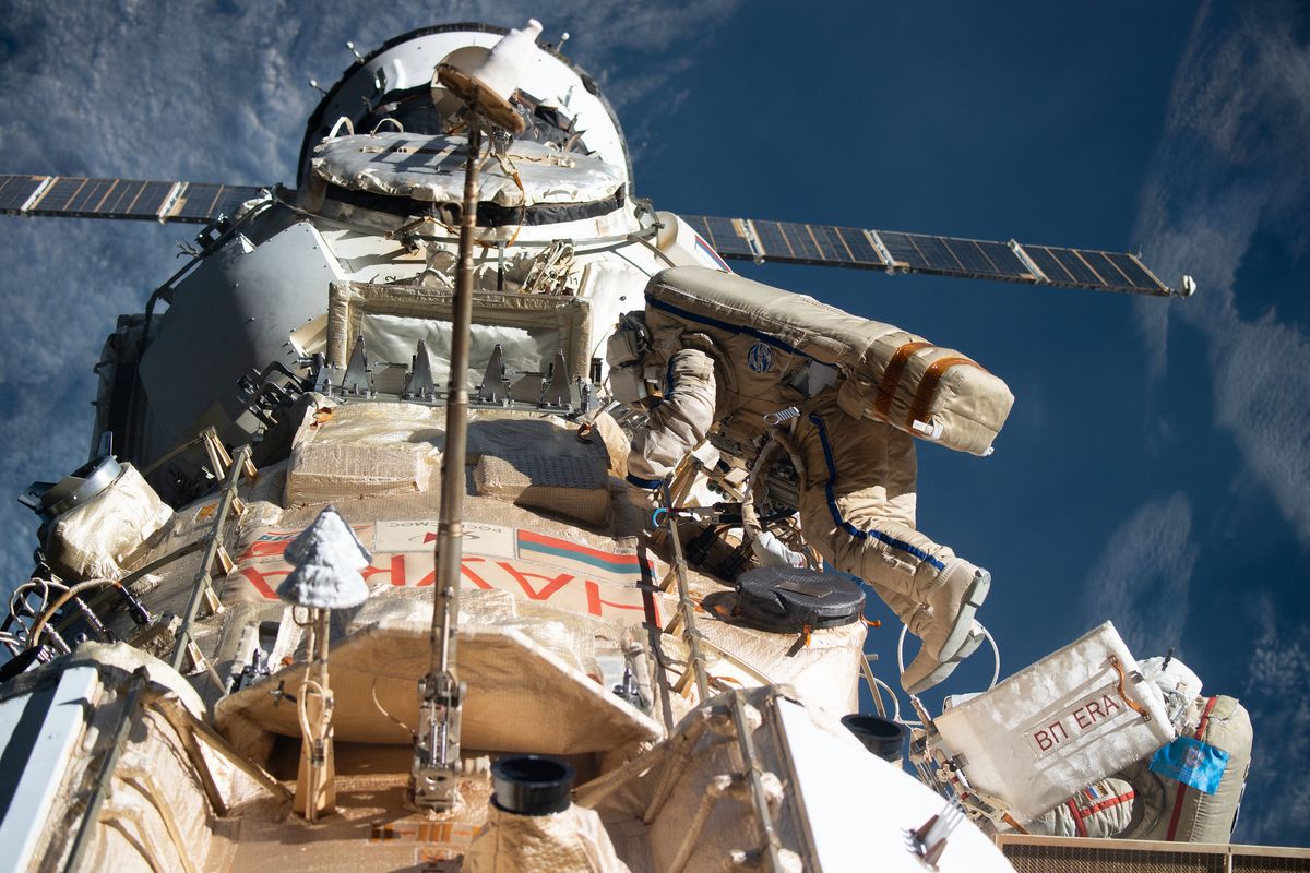 Astronaut Samantha Cristoforetti's historic spacewalk in pictures | Space