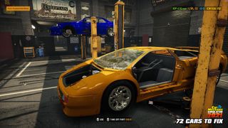 In-game screenshot of Car Mechanic Simulator 2021 gameplay