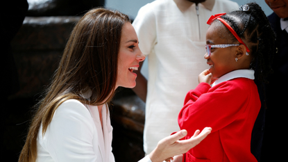 kate middleton white suit