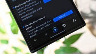 Bing Chat AI in Edge for Android