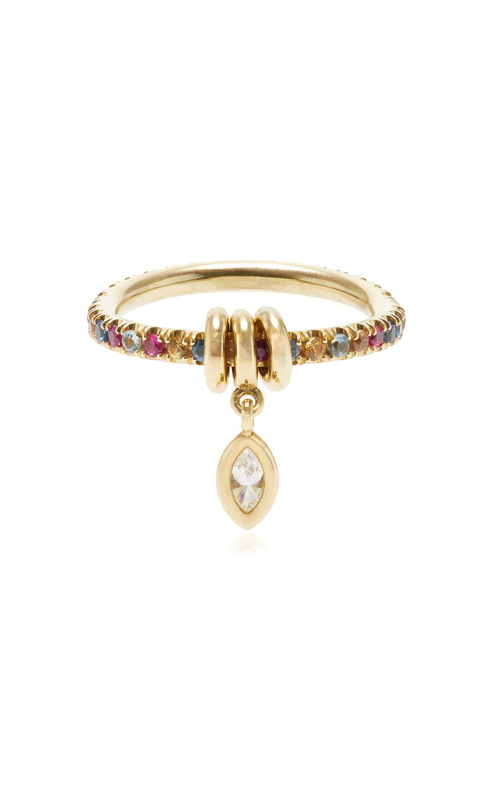 Exclusive La Isla 18k Yellow Gold Pia Marquise Ring