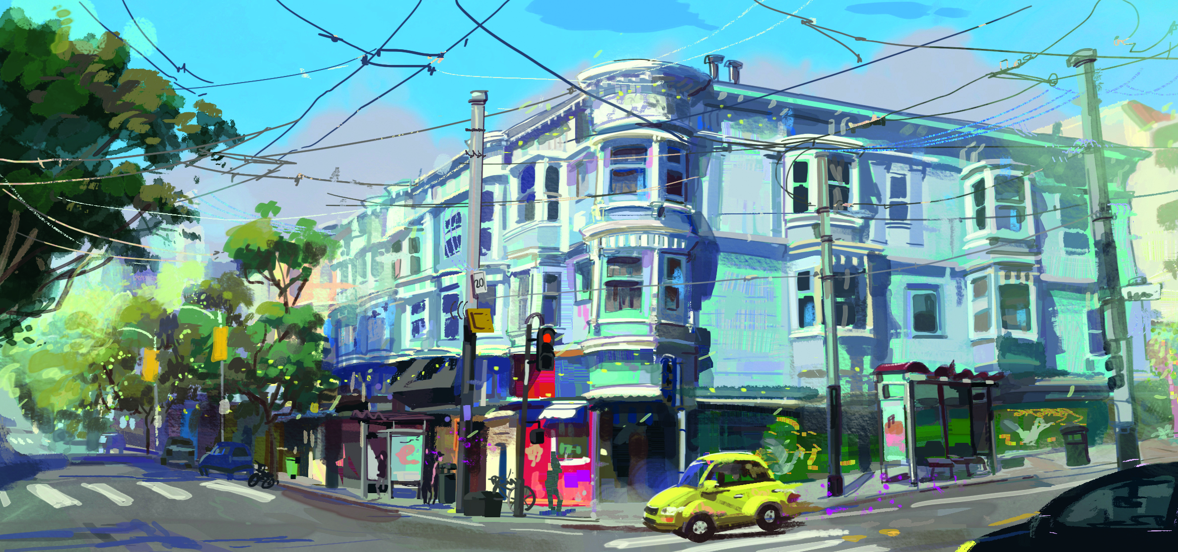 Environmental concept art