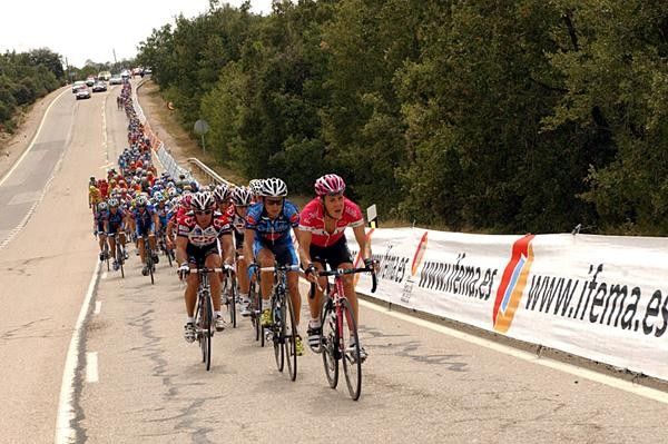 Bernhard Kohl (T-Mobile) riding hard